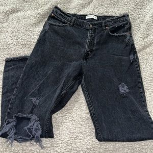 Abercrombie & Fitch The Dad High Rise Sz 31 | 12 Long